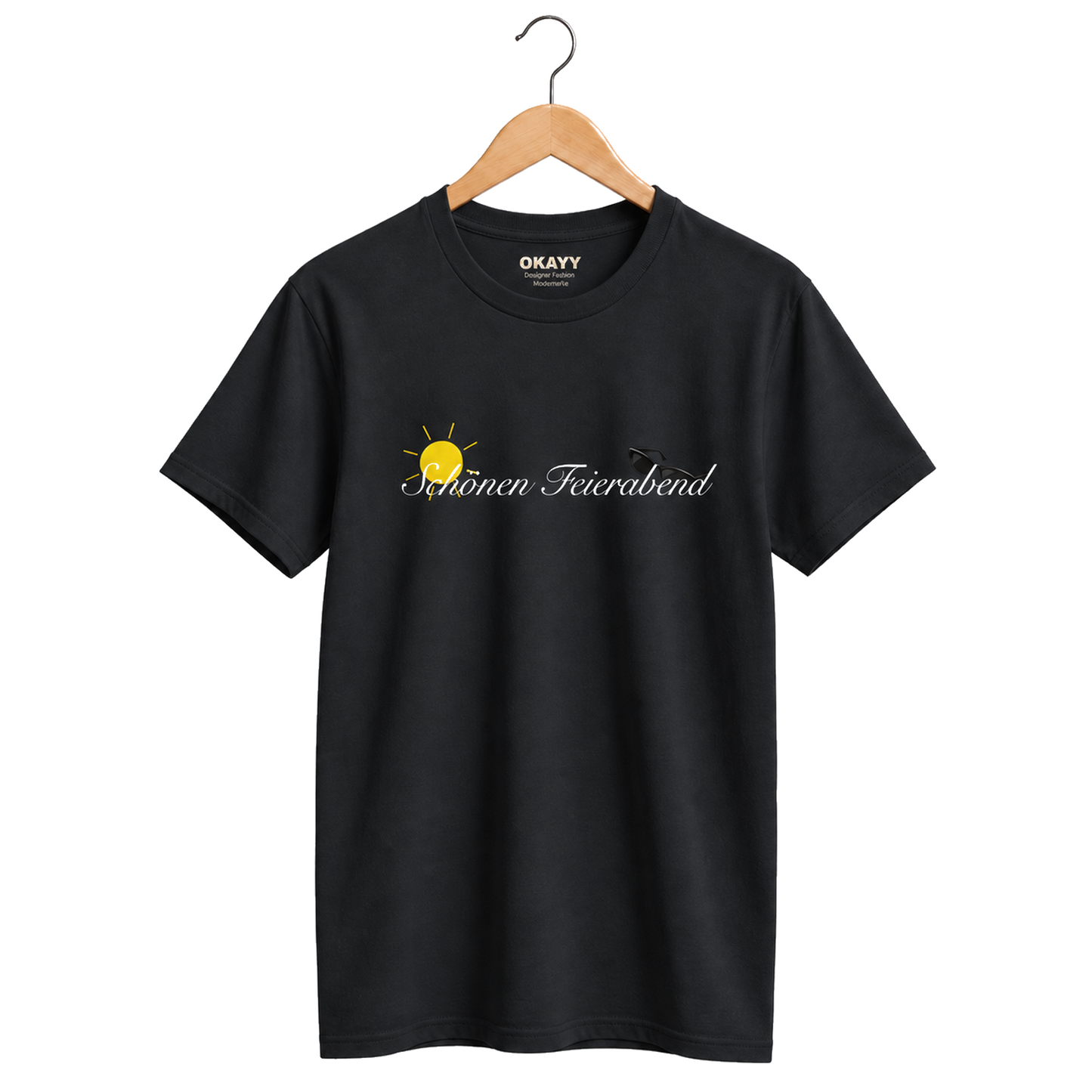 "Schönen Feierabend" TShirt Schwarz