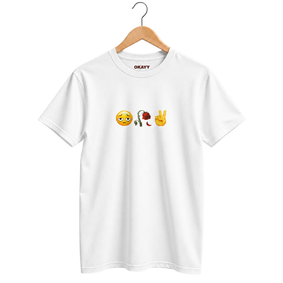 "Statement" T-shirt Weiß