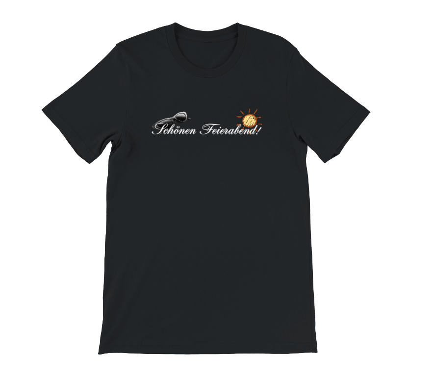 "Schönen Feierabend" T-Shirt Schwarz