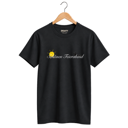 "Schönen Feierabend" TShirt Schwarz