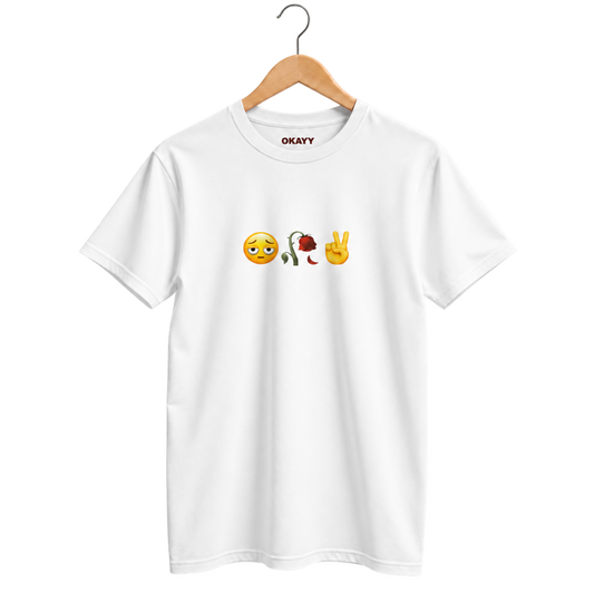 "Statement" T-shirt Weiß