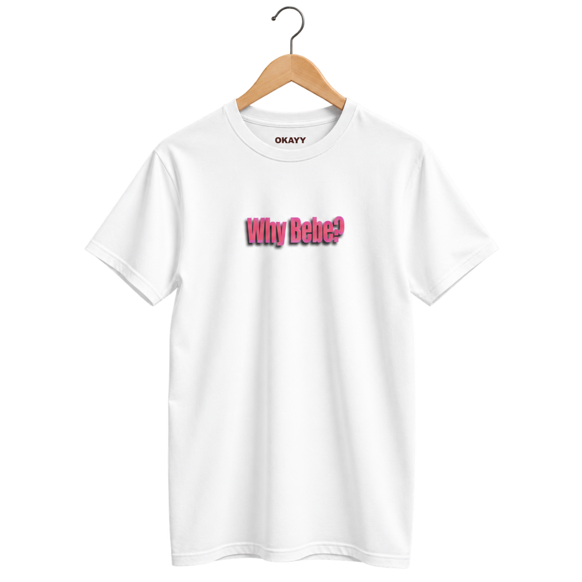 "Why bebe" T-shirt White